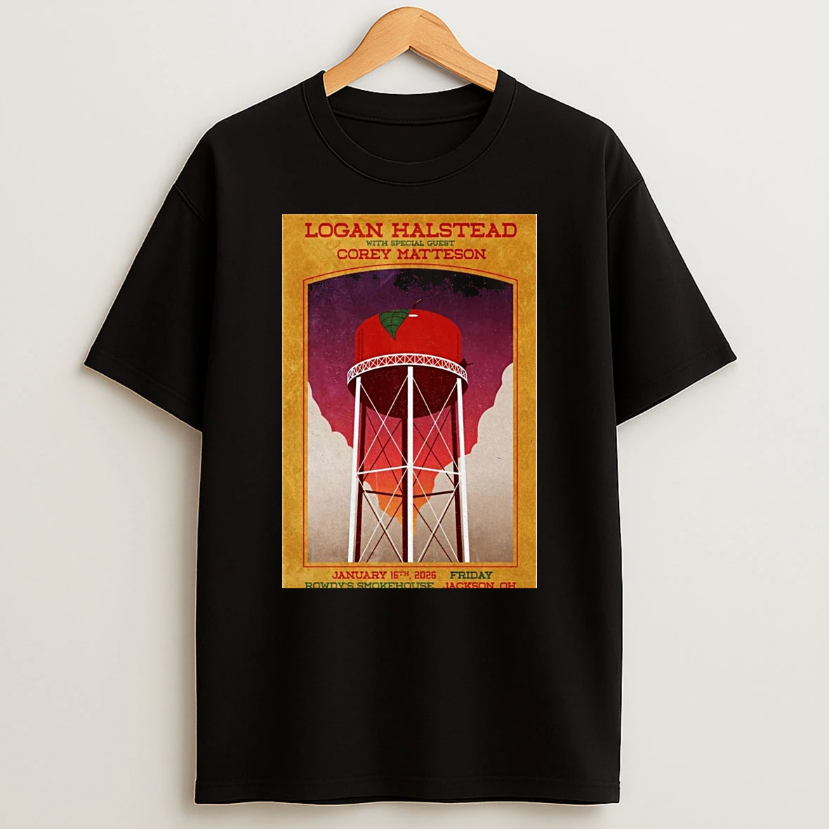 Logan Halstead January 16 2026 Jackson Ohio Shirts