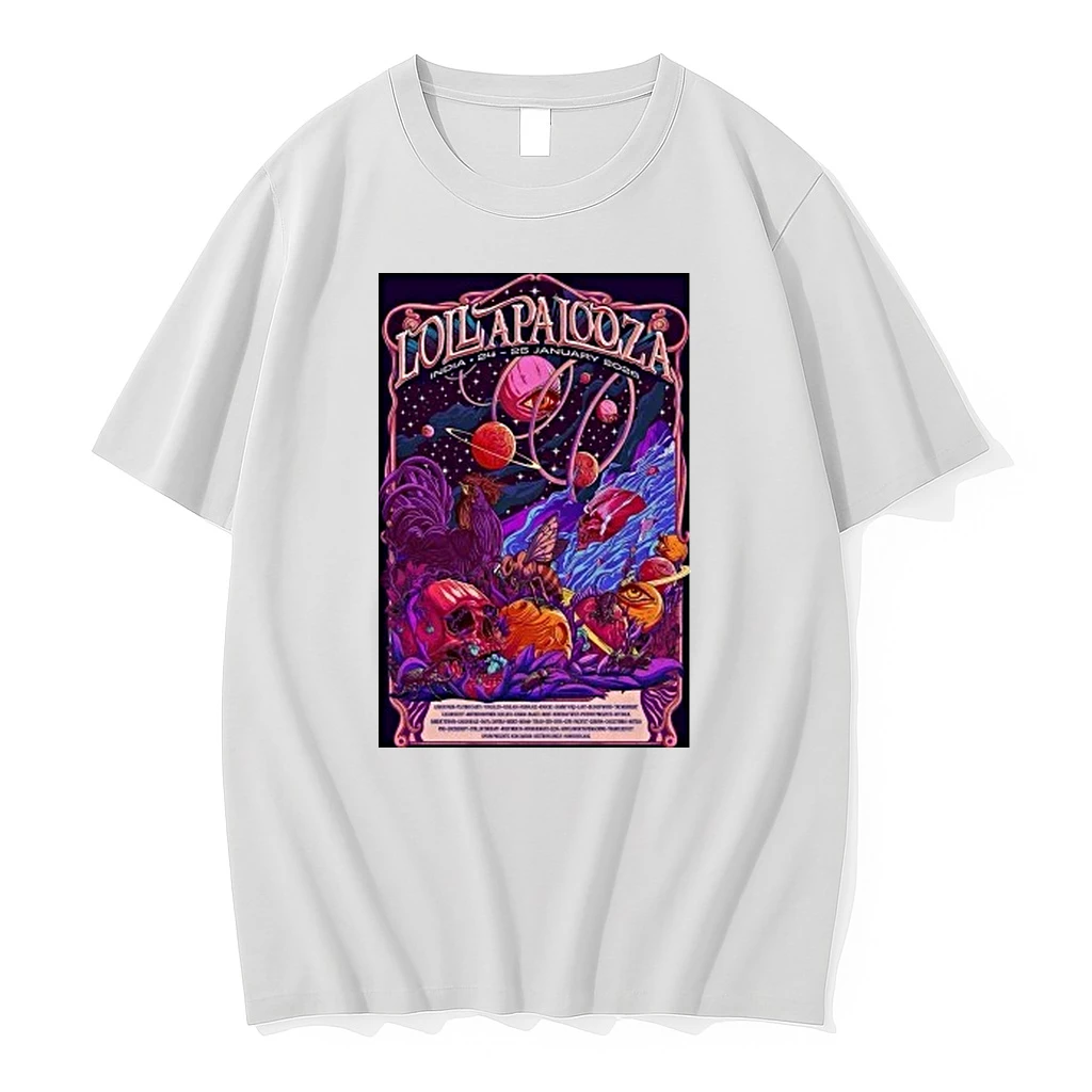 Lollapalooza India Jan 24 25 2026 Shirts