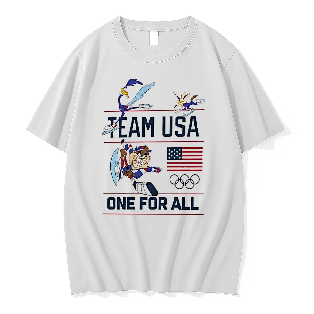 Looney Tunes Team Usa Olympic One For All Shirts