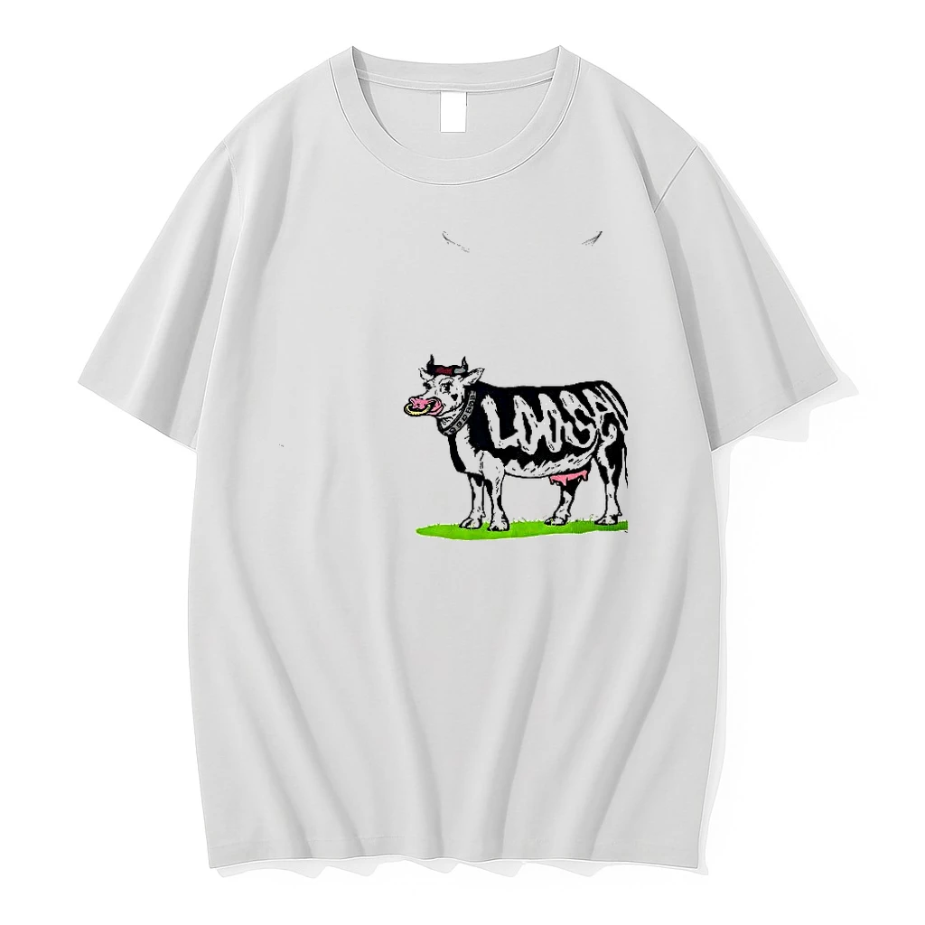 Loosey Dairy Cow Moo Cartoon Woman Shirts