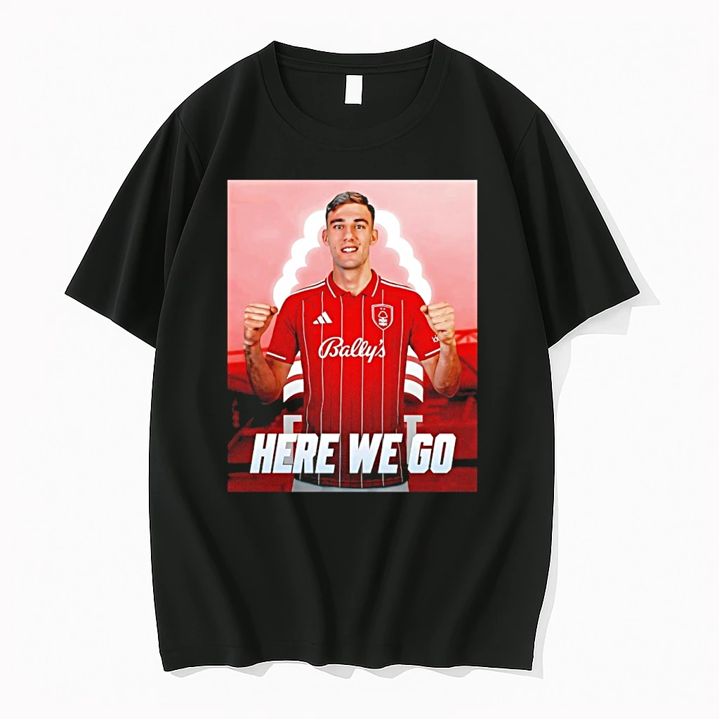 Lorenzo Lucca To Nottingham Forest Here We Go Shirts