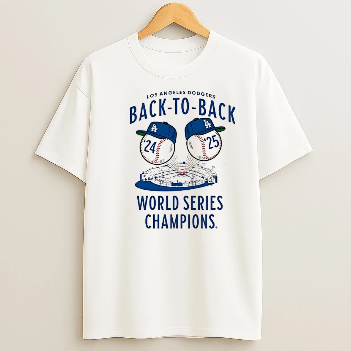 Los Angeles Dodgers Back To Back Jacks World Series Champs 2024 25 Shirts