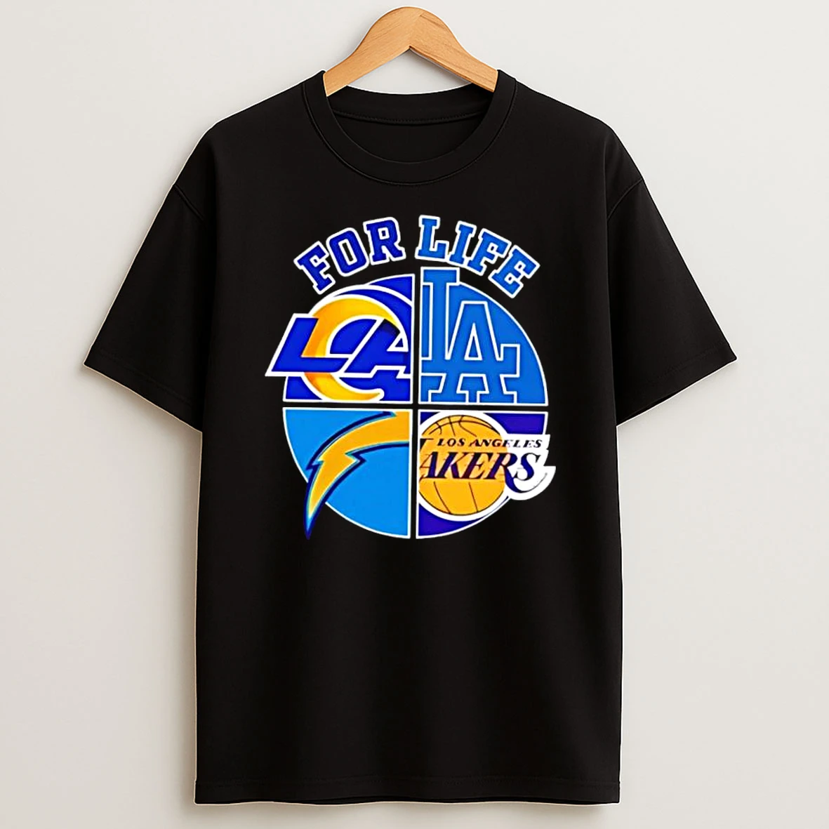 Los Angeles For Life Logo Sports 2026 Shirts