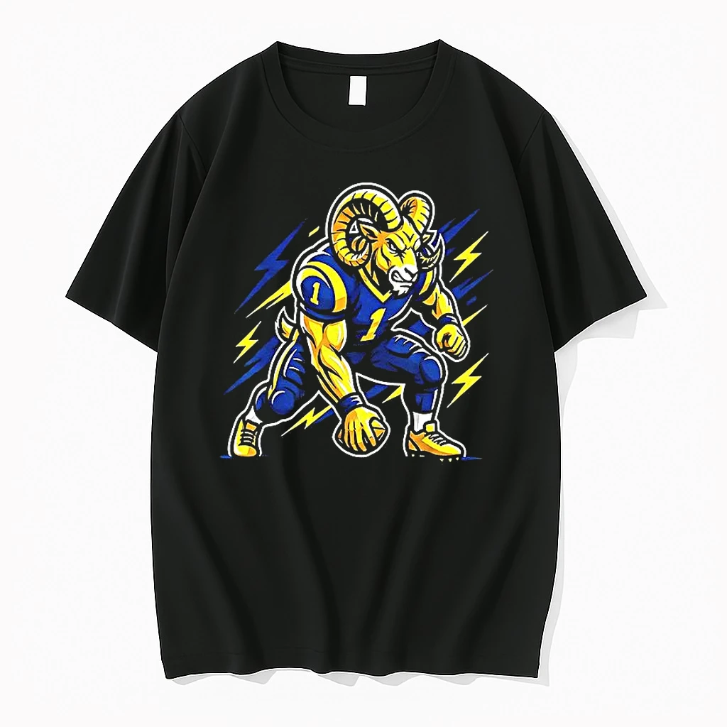 Los Angeles Ram With Beanie And Sunglasses Game Day Vibes Mascot Woman Shirts