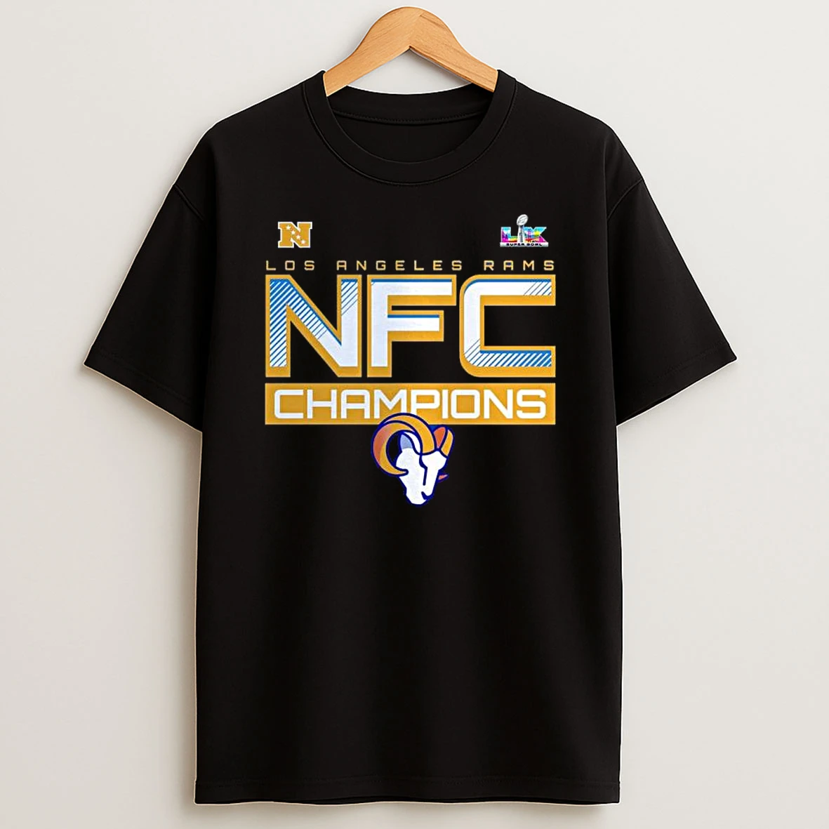 Los Angeles Rams 2025 Nfc Champions Shirts
