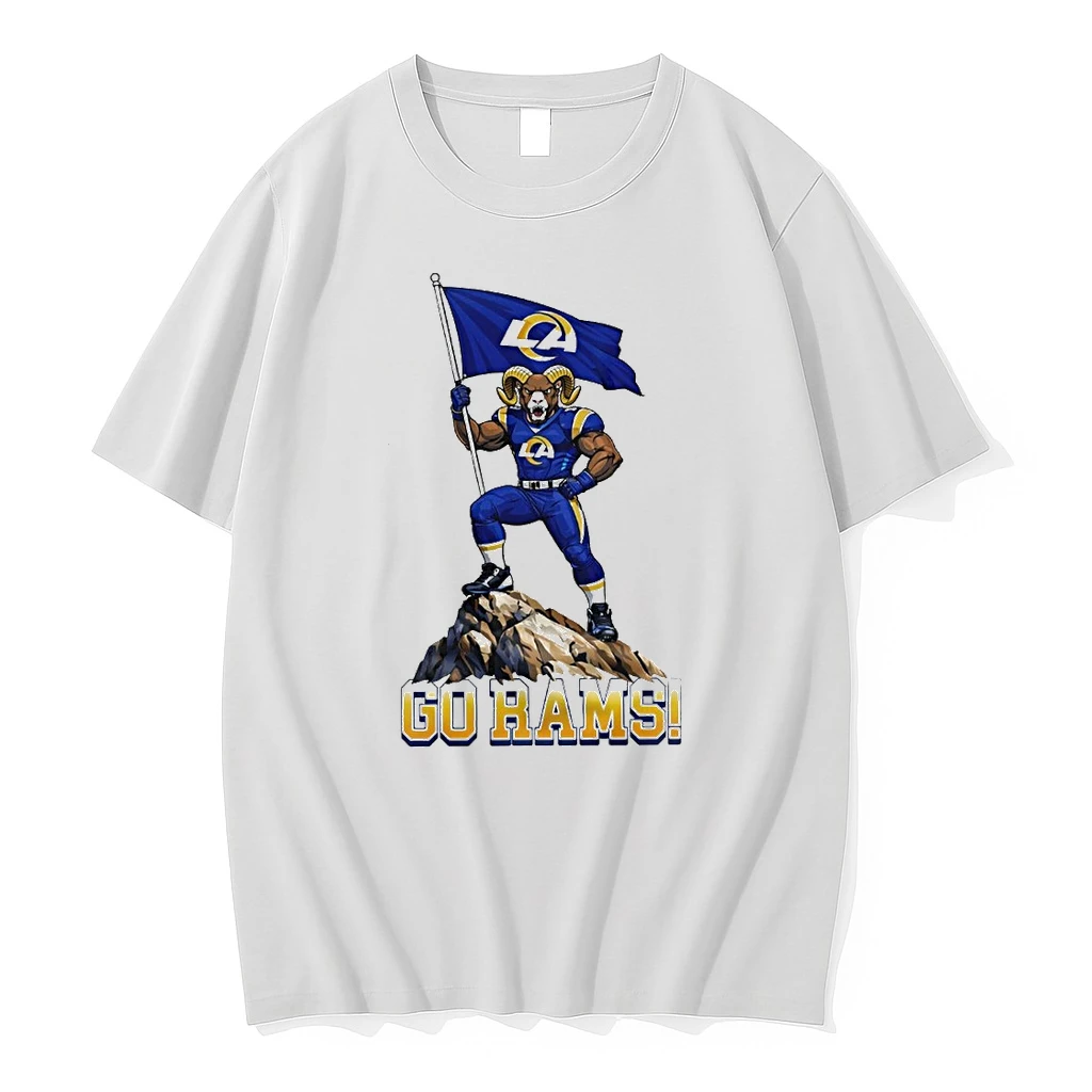Los Angeles Rams Mascot Flag Go Rams 2026 Shirts
