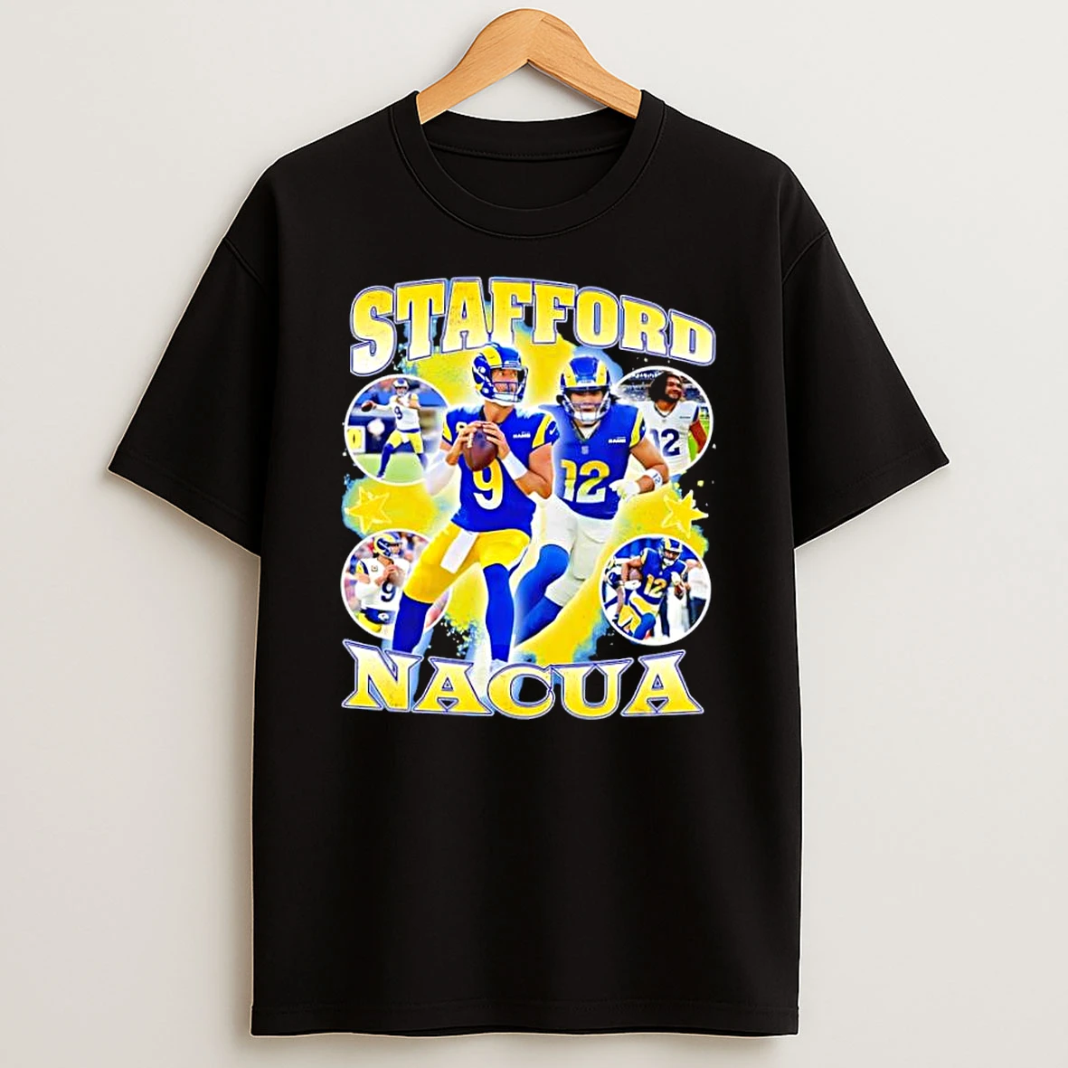 Los Angeles Rams Matthew Stafford Puka Nacua Graphic Shirts