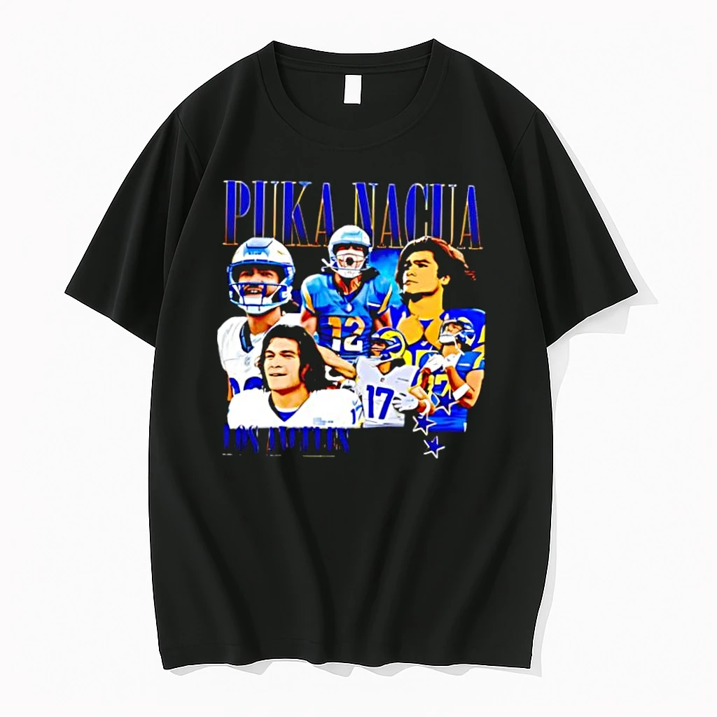 Los Angeles Rams Puka Nacua 90s Vintage Shirts