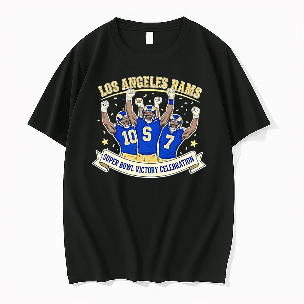 Los Angeles Rams Super Bowl Victory Celebration Shirts
