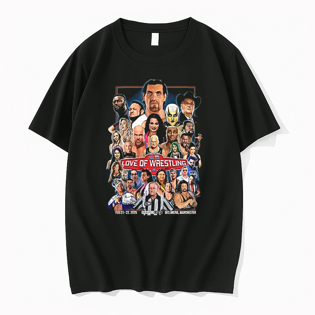 Love The Wrestling 2026 Event Woman Shirts