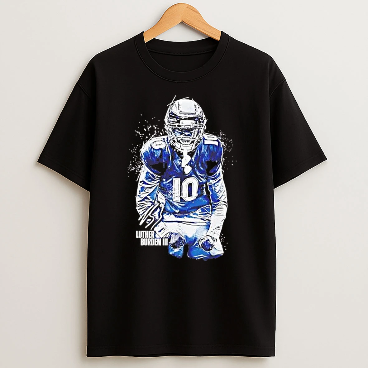 Luther Burden Iii Scream Bitmap Signature Chicago Bears Shirts