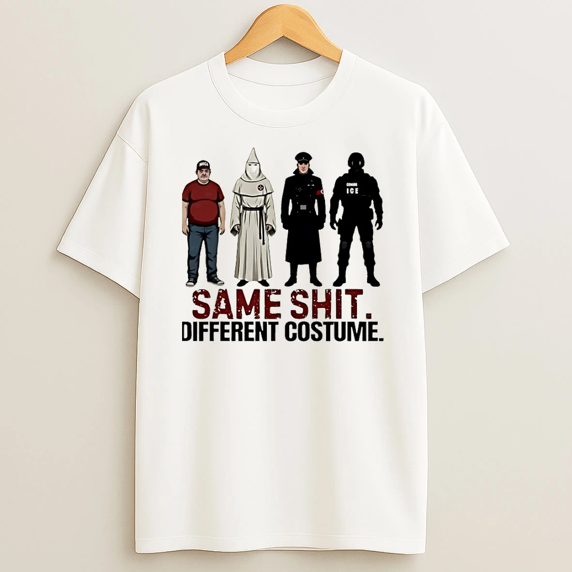 Maga Coward Ice Same Shit Different Costume Shirts