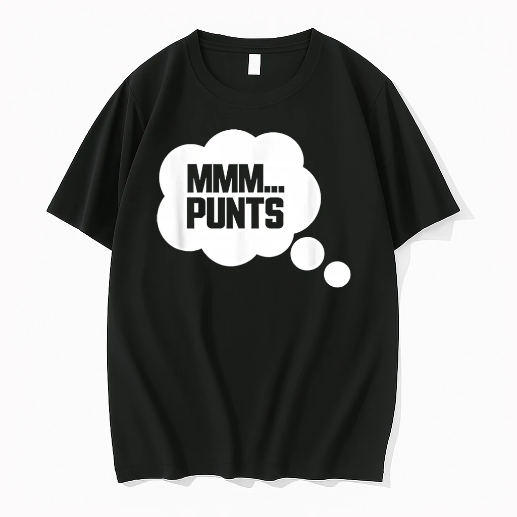 Mmm Punts Funny Tailgate Football Game Slogan Shirts