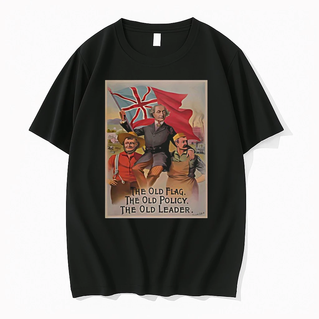 Macdonald The Old Flag The Old Policy The Old Leader Shirts