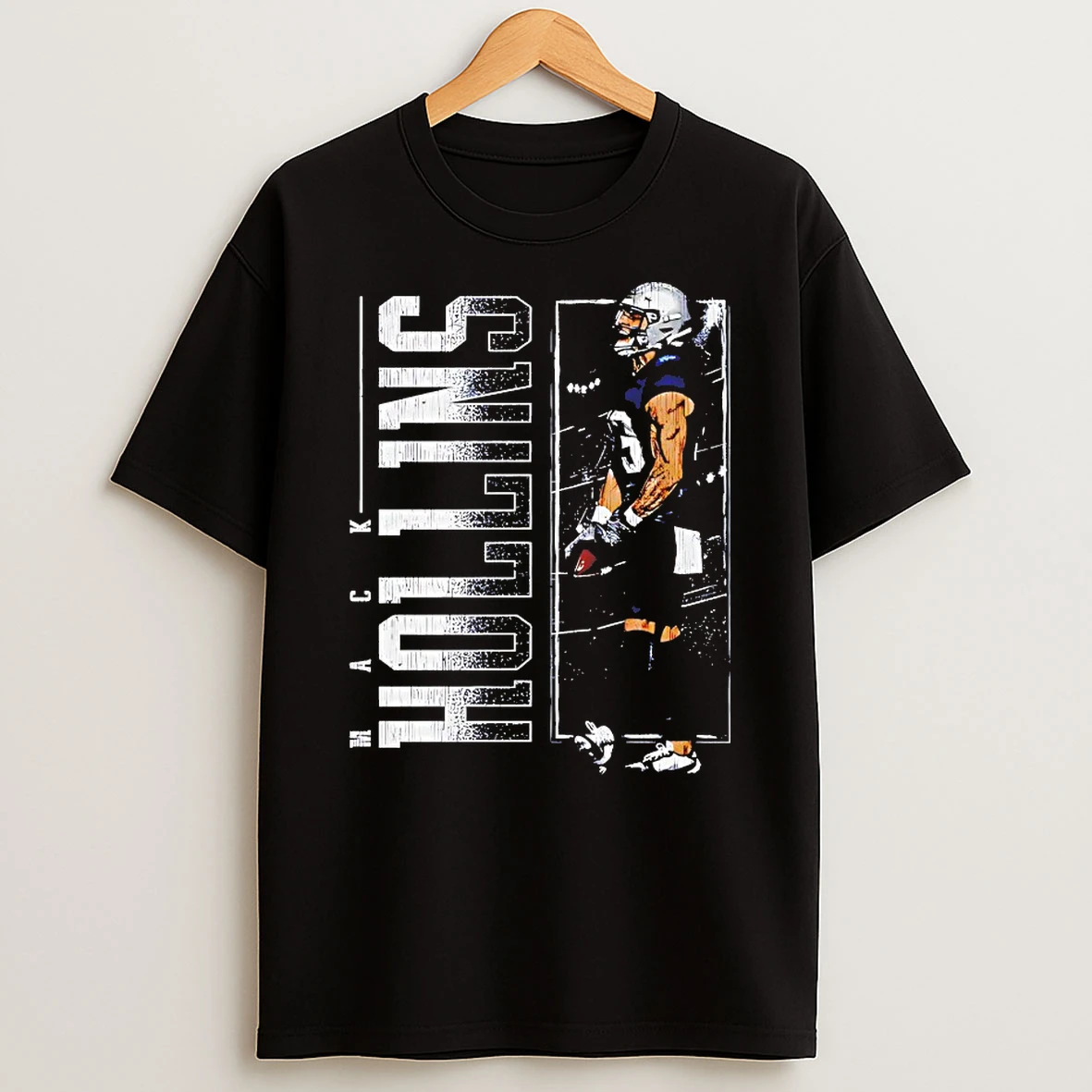 Mack Hollins New England Patriots Vertical Shirts