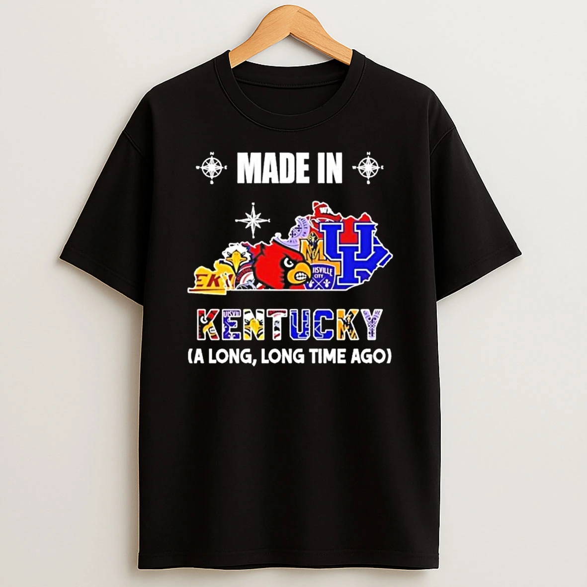 Made In Kentucky A Long Long Time Ago State Logo Map 2026 Shirts