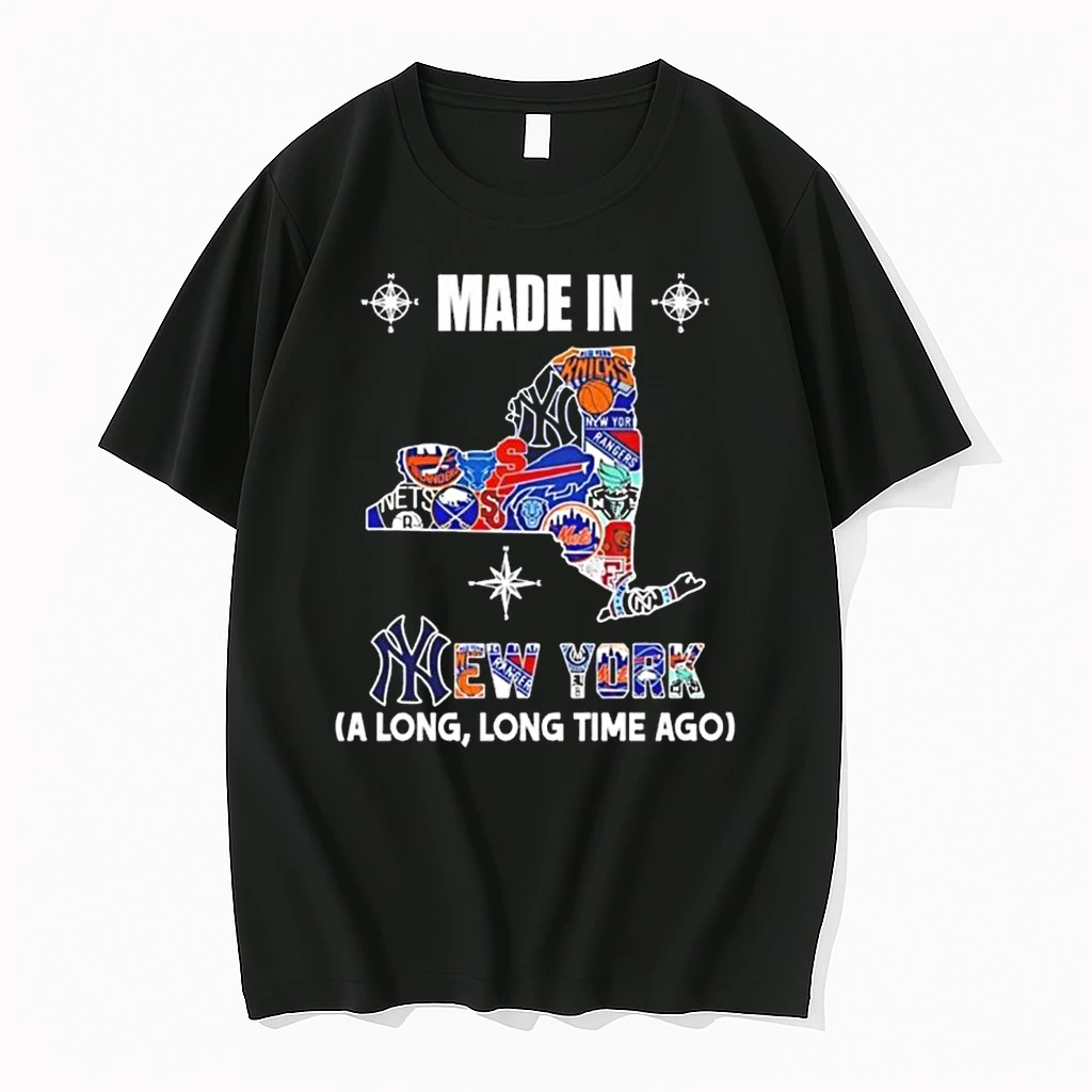 Made In New York A Long Long Time Ago State Logo Map 2026 Shirts