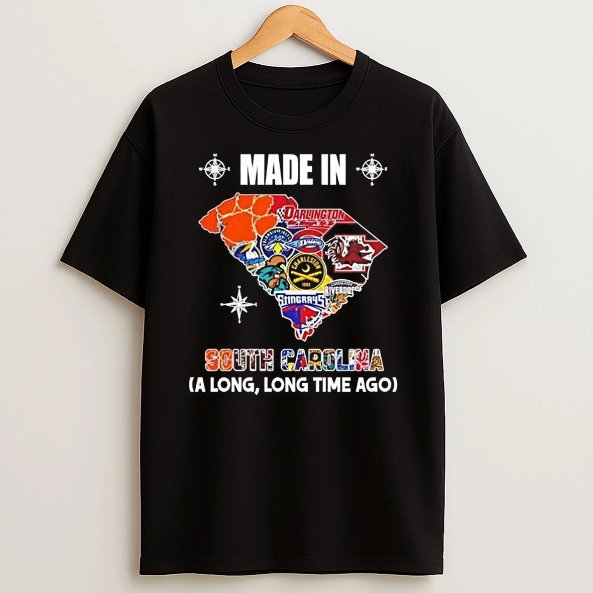 Made In South Carolina A Long Long Time Ago State Logo Map 2026 Shirts