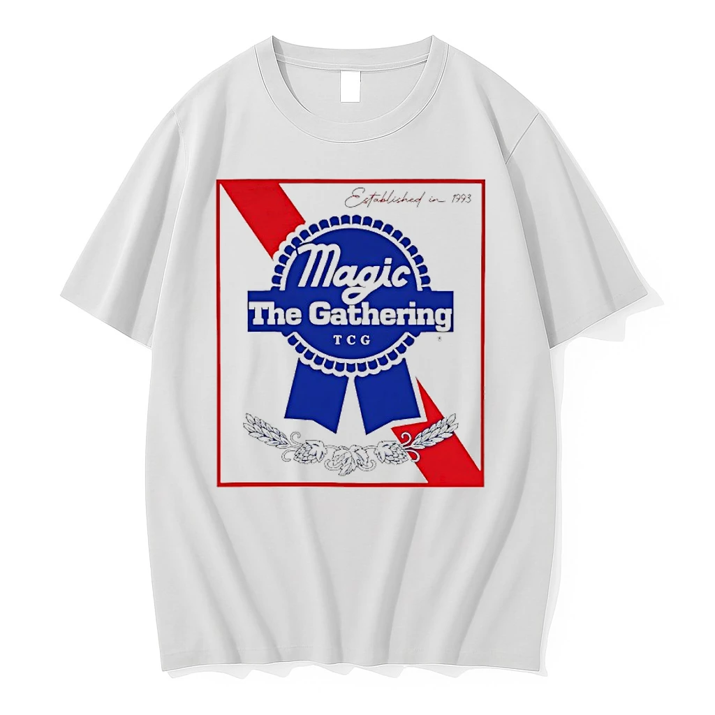 Magic The Gathering Pabst Parody Est 1993 Logo Shirts