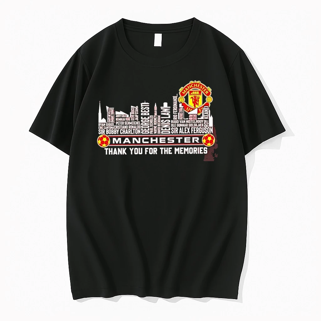 Manchester United Players Names Skyline Thank You For The Memories Shirts
