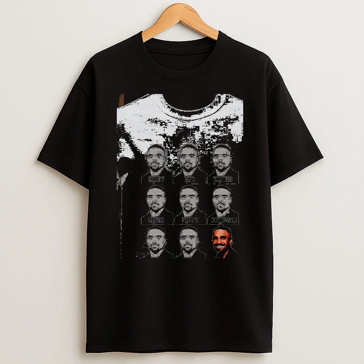 Many Faces Of Jalen Hurts Humorous Philadelphia Eagles Shirts