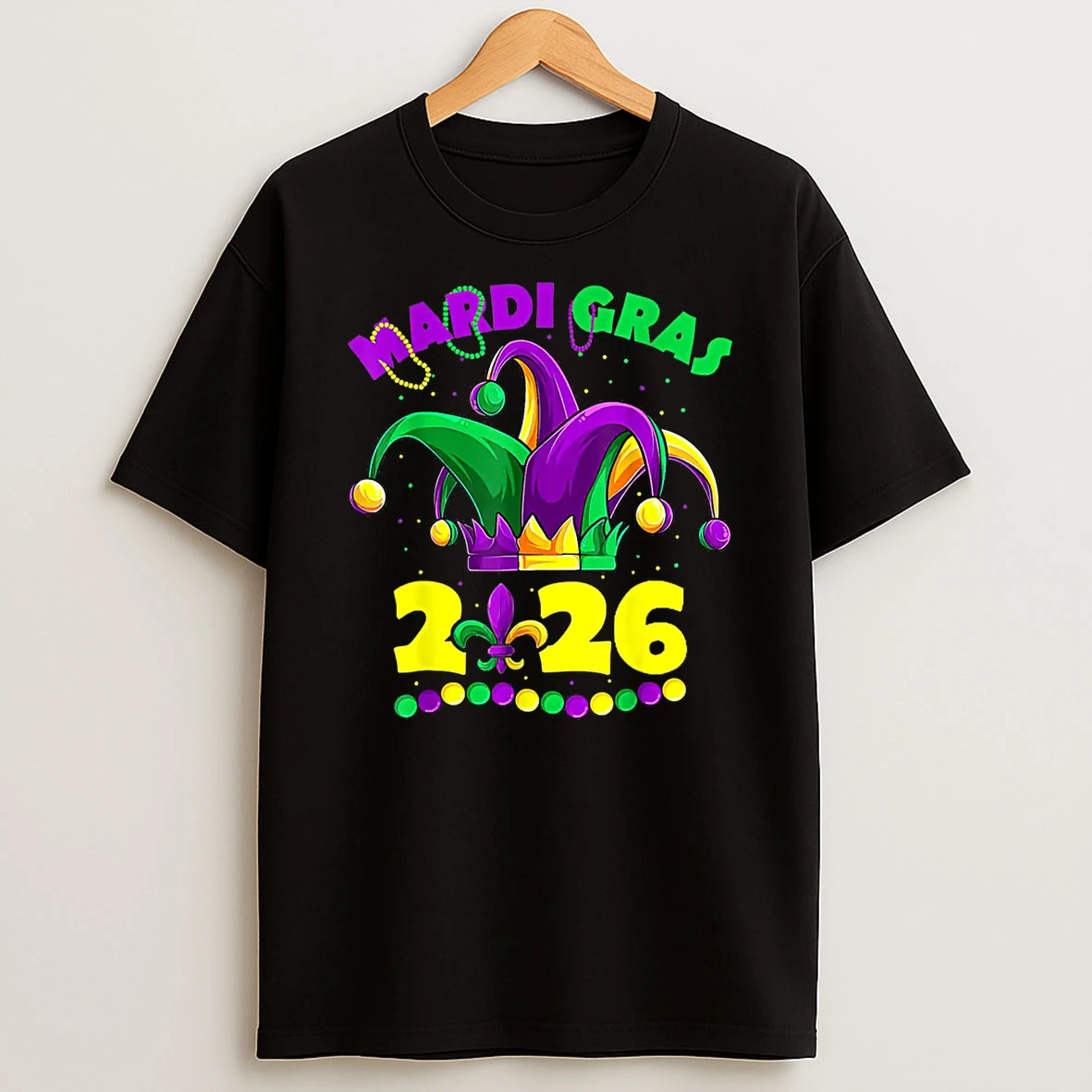Mardi Gras 2026 Jester Outfit Shirts
