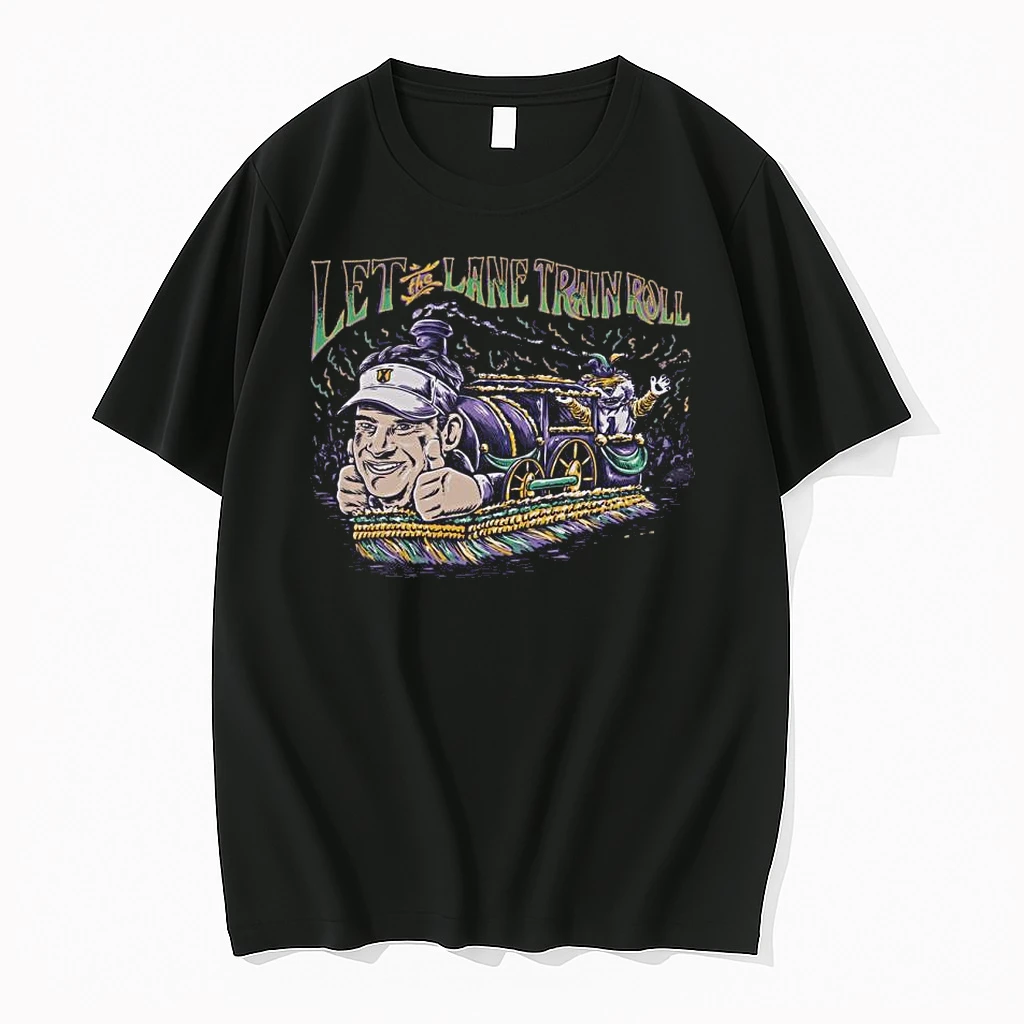 Mardi Gras Let The Lane Train Roll Shirts