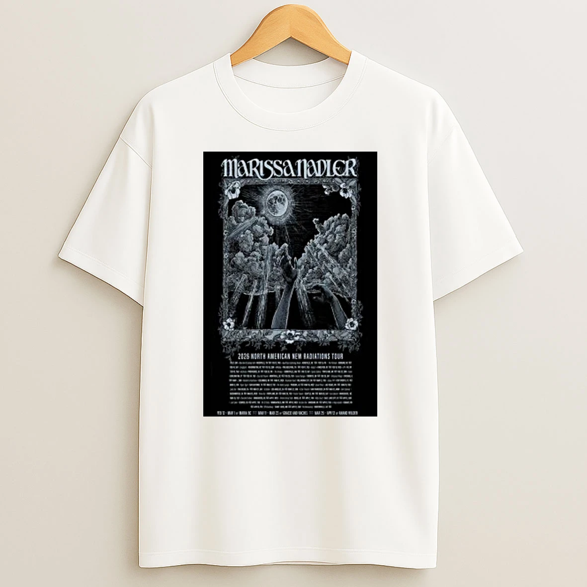 Marissa Nadler North American New Radiations Tour 2026 Shirts