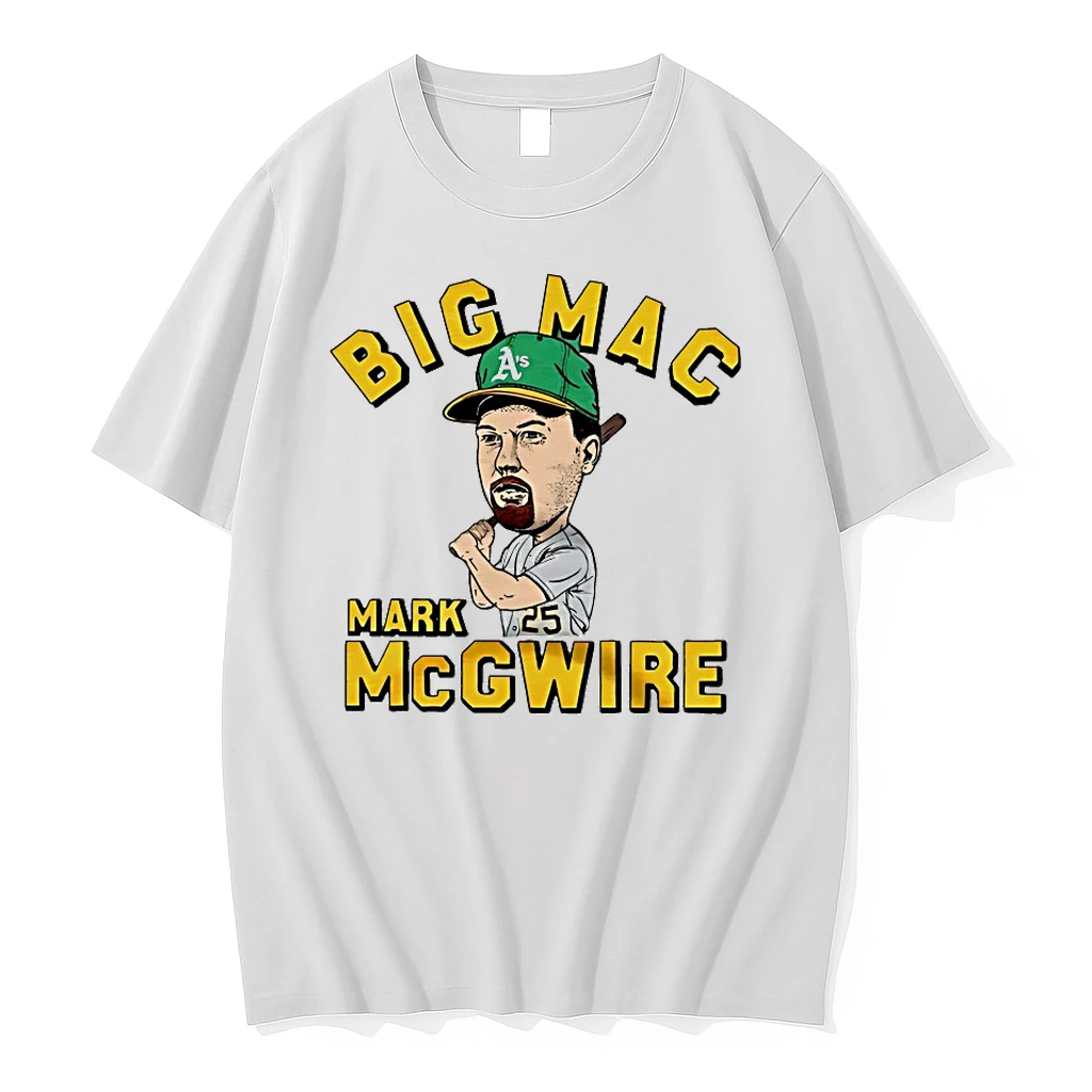 Mark Mcgwire Big Mac Oakland Athletics Caricatures Shirts