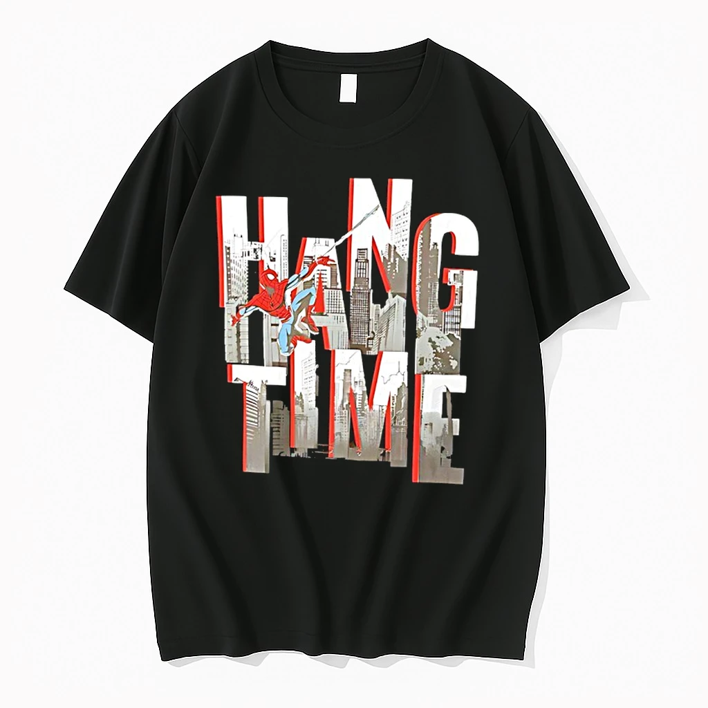 Marvel Comics Hang Time Spider Man Graphic Shirts