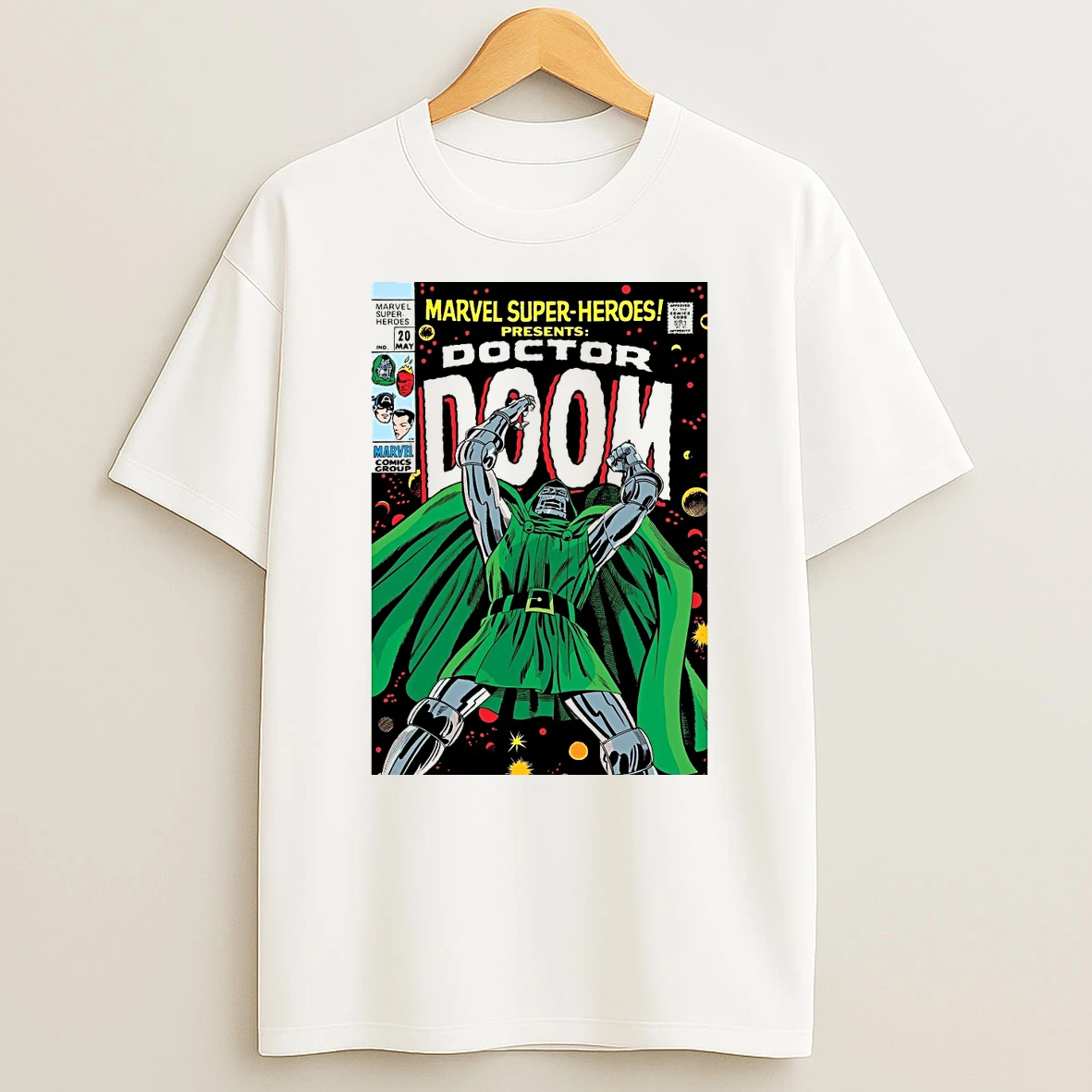 Marvel Super Heroes Presents Doctor Doom 2026 Comics Group Shirts