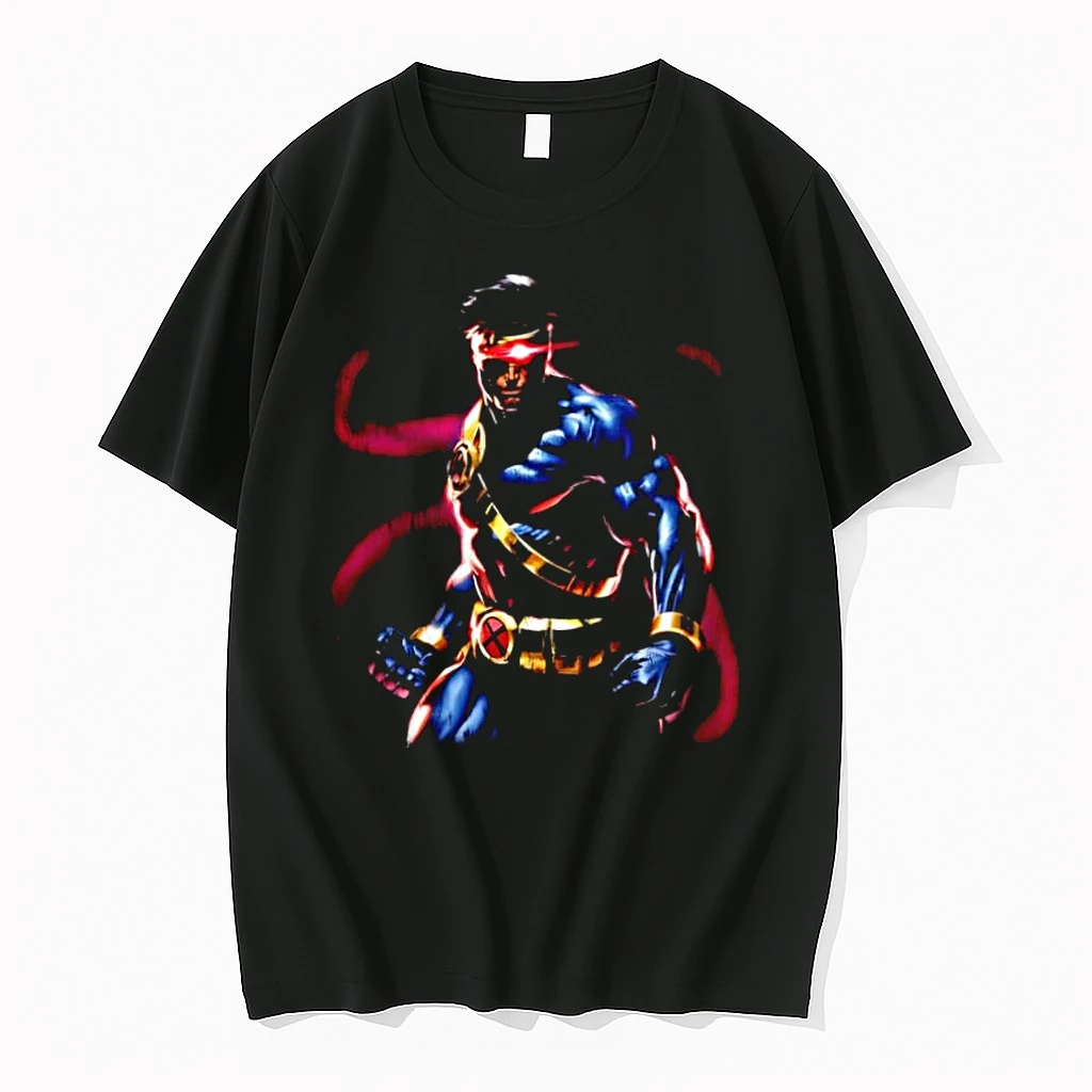 Marvel X Men Cyclops Scott Summers Powerful Optic Blast Superhero Shirts