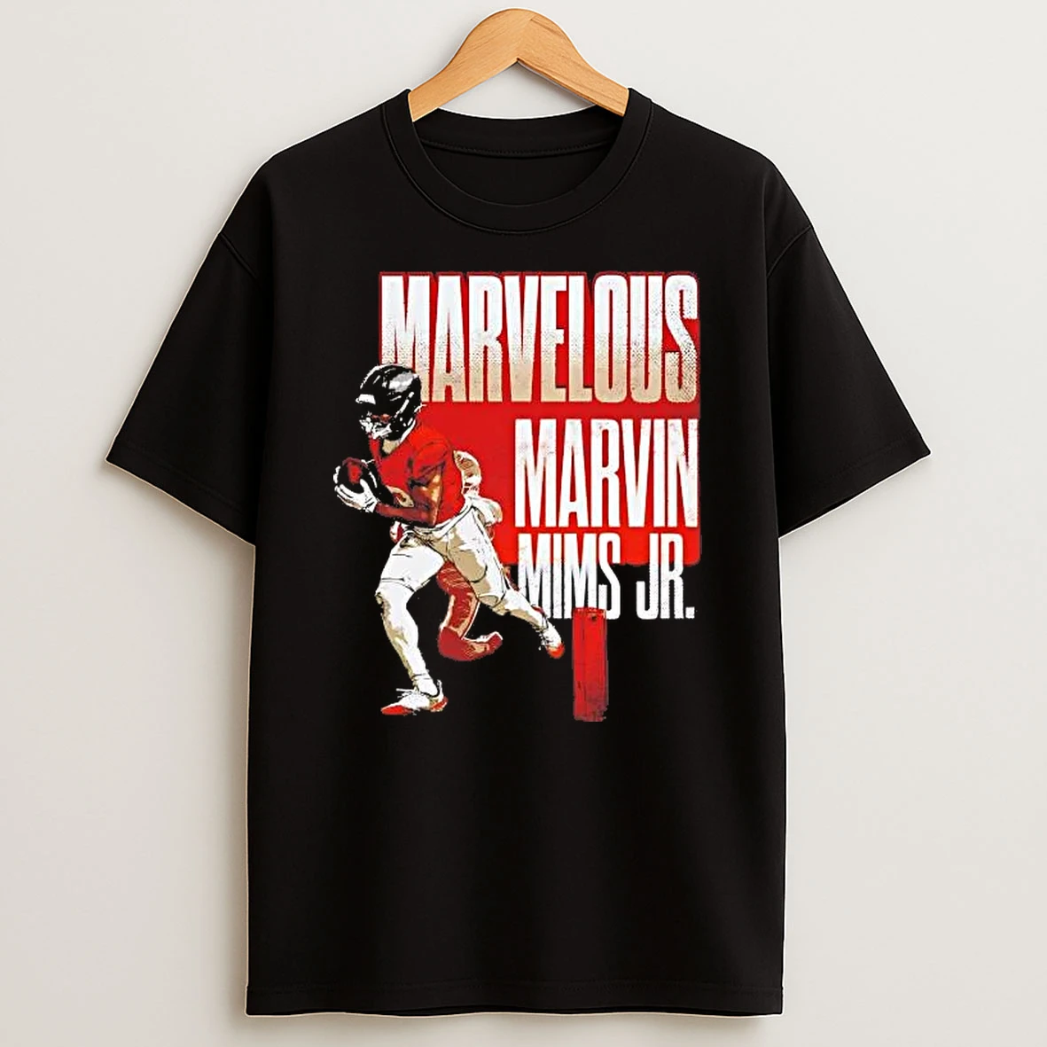 Marvin Mims Jr Running Marvelous Denver Broncos Shirts