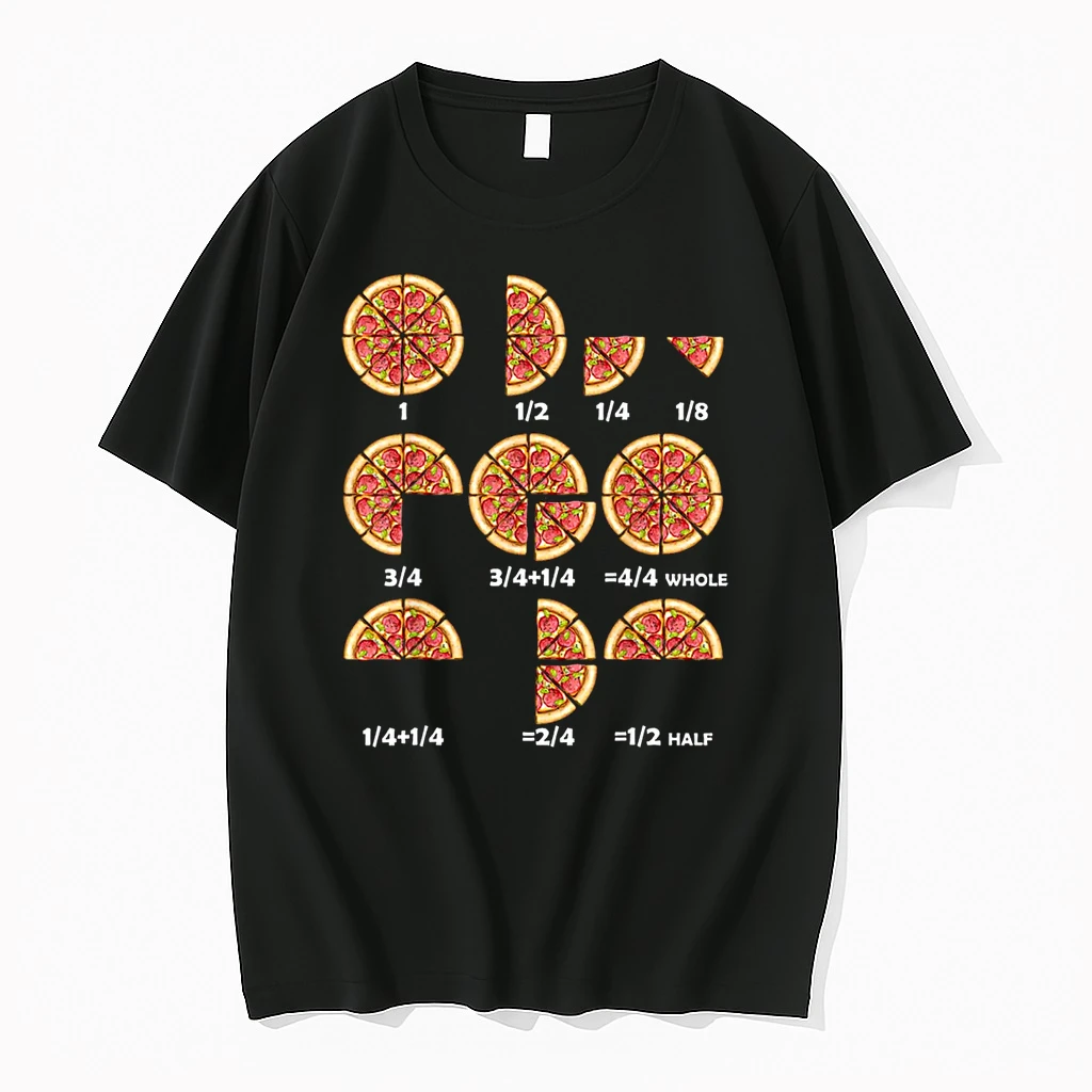 Maths Day Costume Idea Kids Teachers Pizza Slice Fraction Shirts
