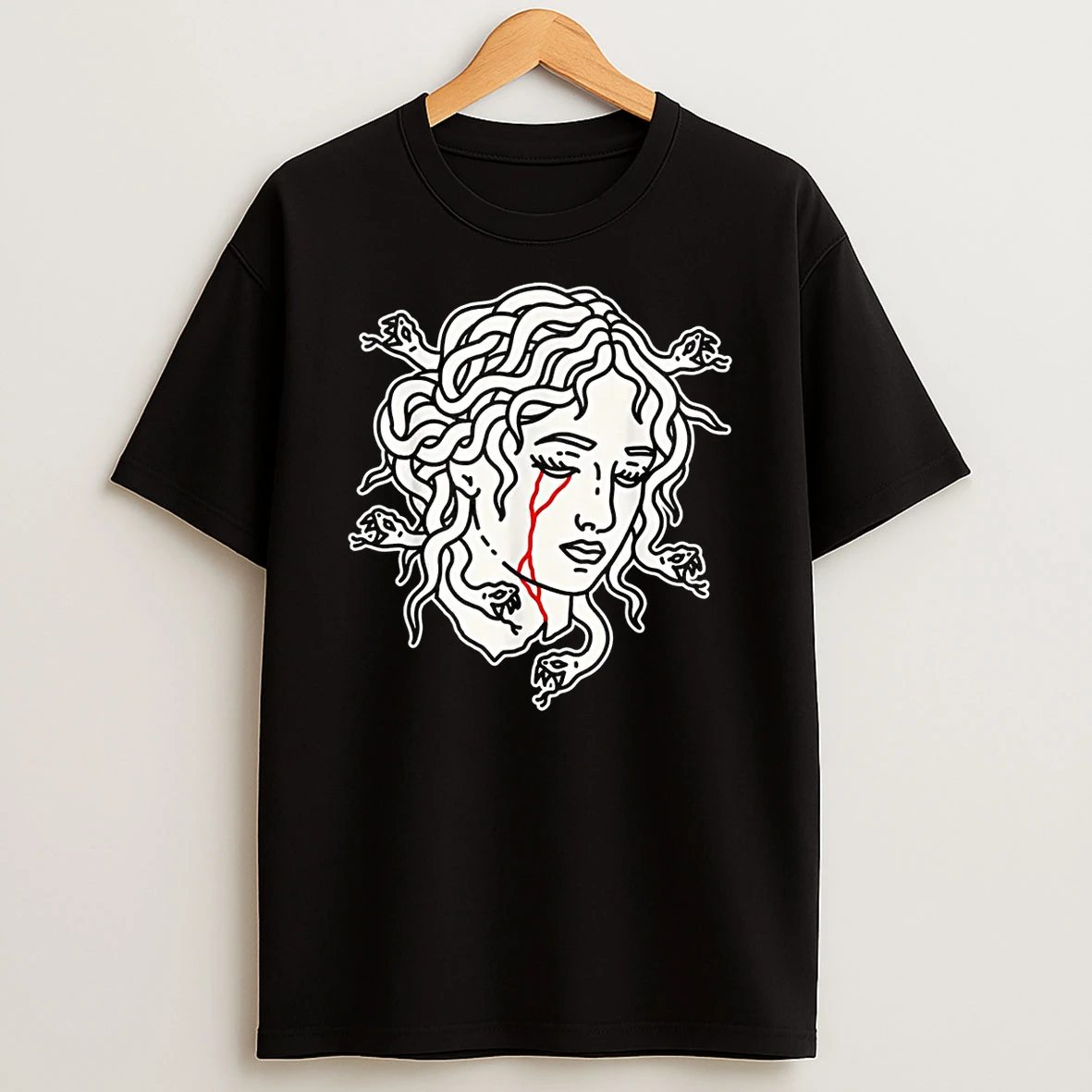 Medusa Head Tattoo Flash Shirts