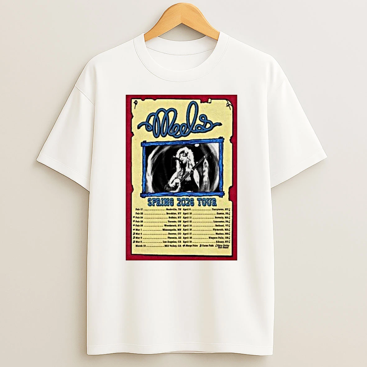 Meels Spring 2026 Tour Shirts