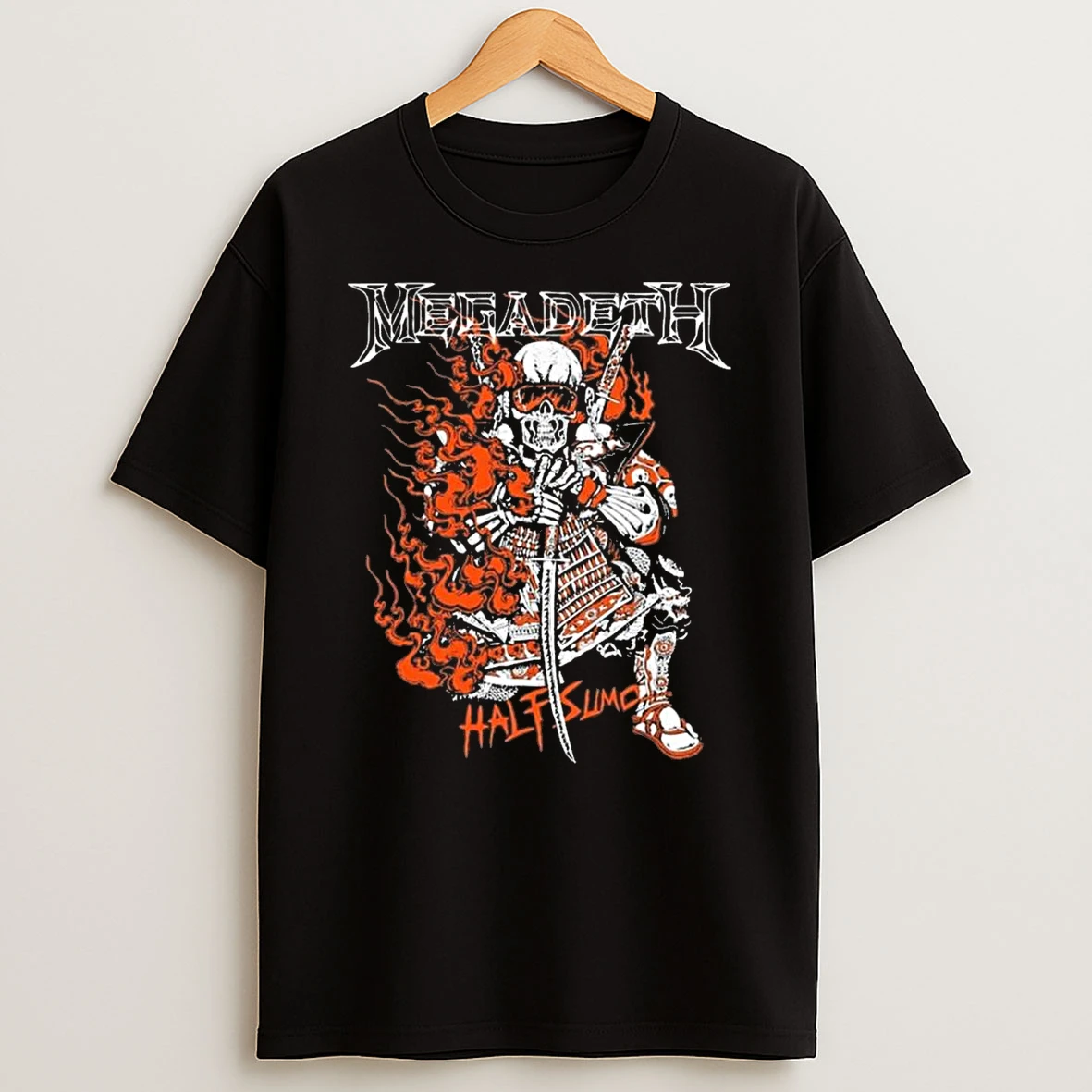Megadeth Half Sumo Farewell Fire 2026 Shirts