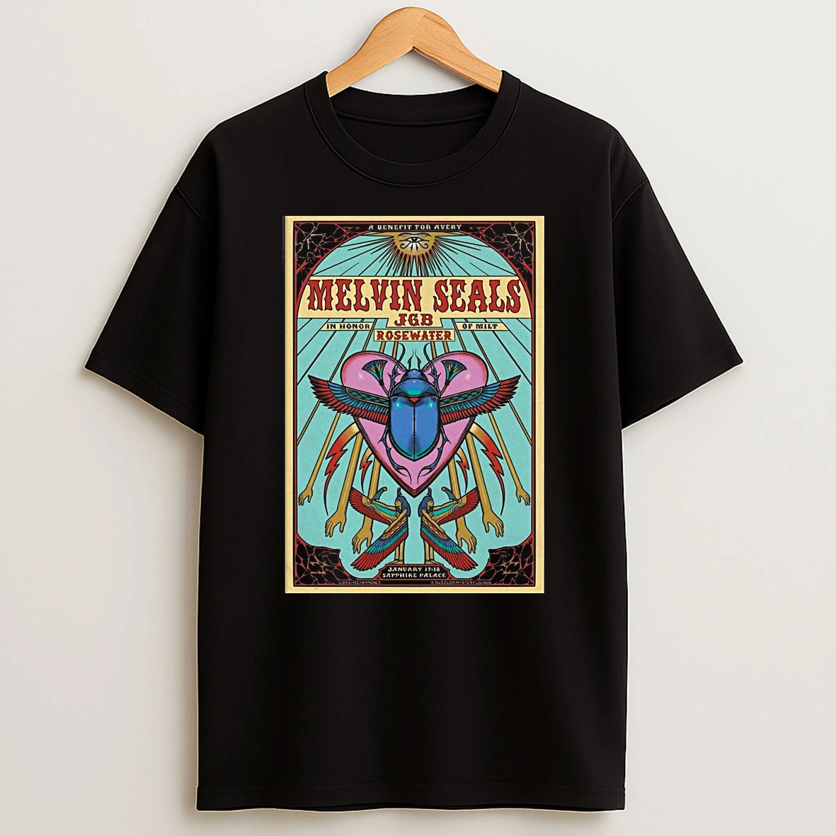 Melvin Seals And Jgb January 17 18 2026 Blue Lake Ca Sapphire Palace Shirts