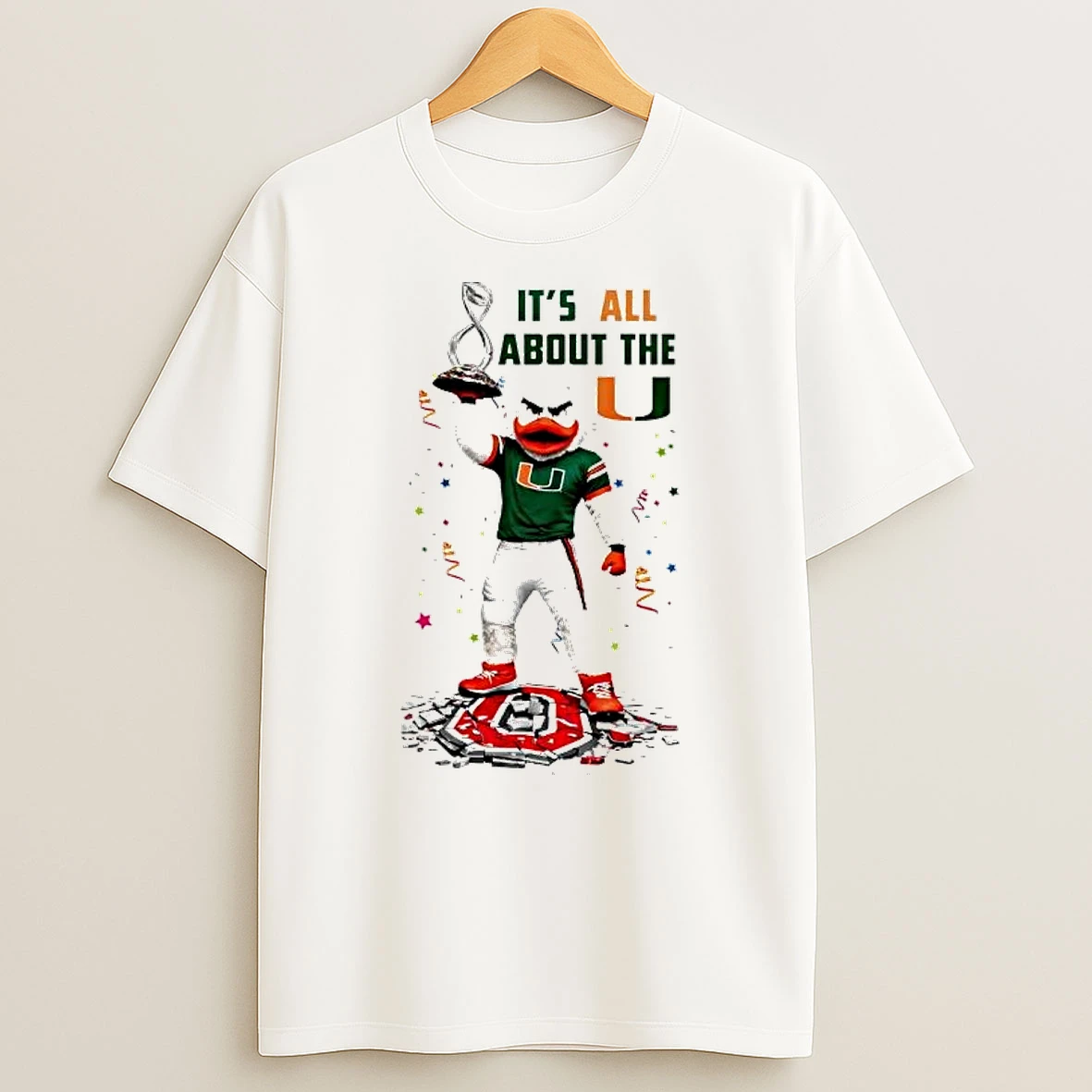 Miami Hurricanes 2025 Cotton Bowl Champions Its All About The U Shirts