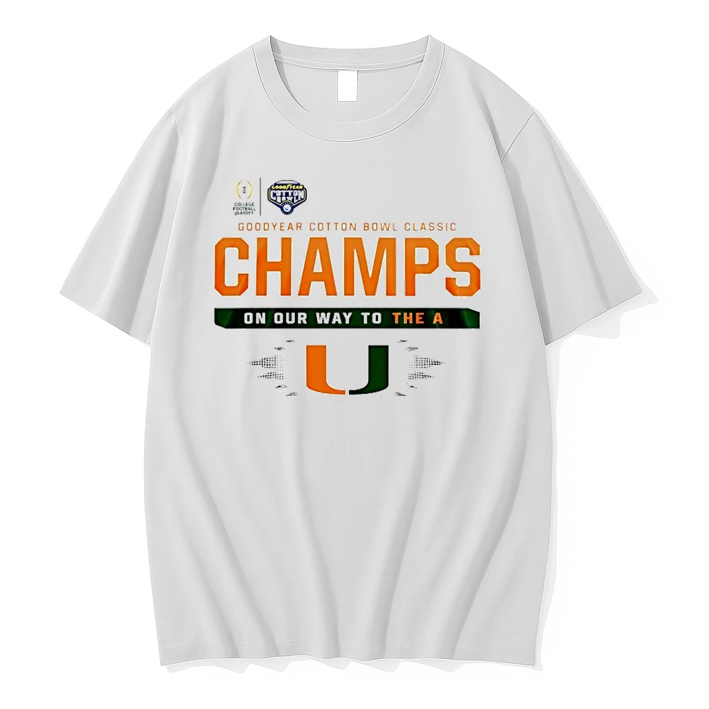Miami Hurricanes 2025 Cotton Bowl Champions On Our Way To The A Shirts