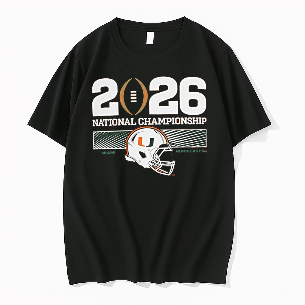 Miami Hurricanes 2026 Cfp National Championship Performance Shirts