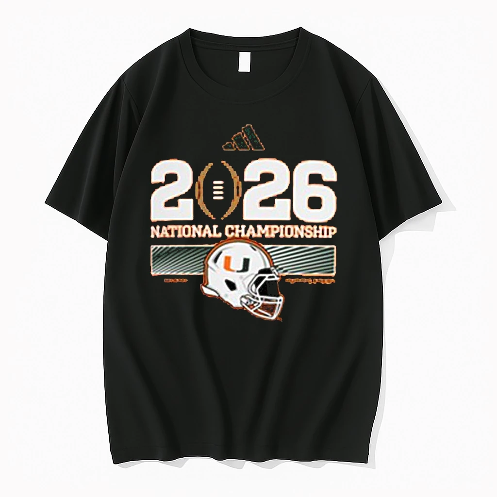 Miami Hurricanes 2026 National Championship Pregame Shirts
