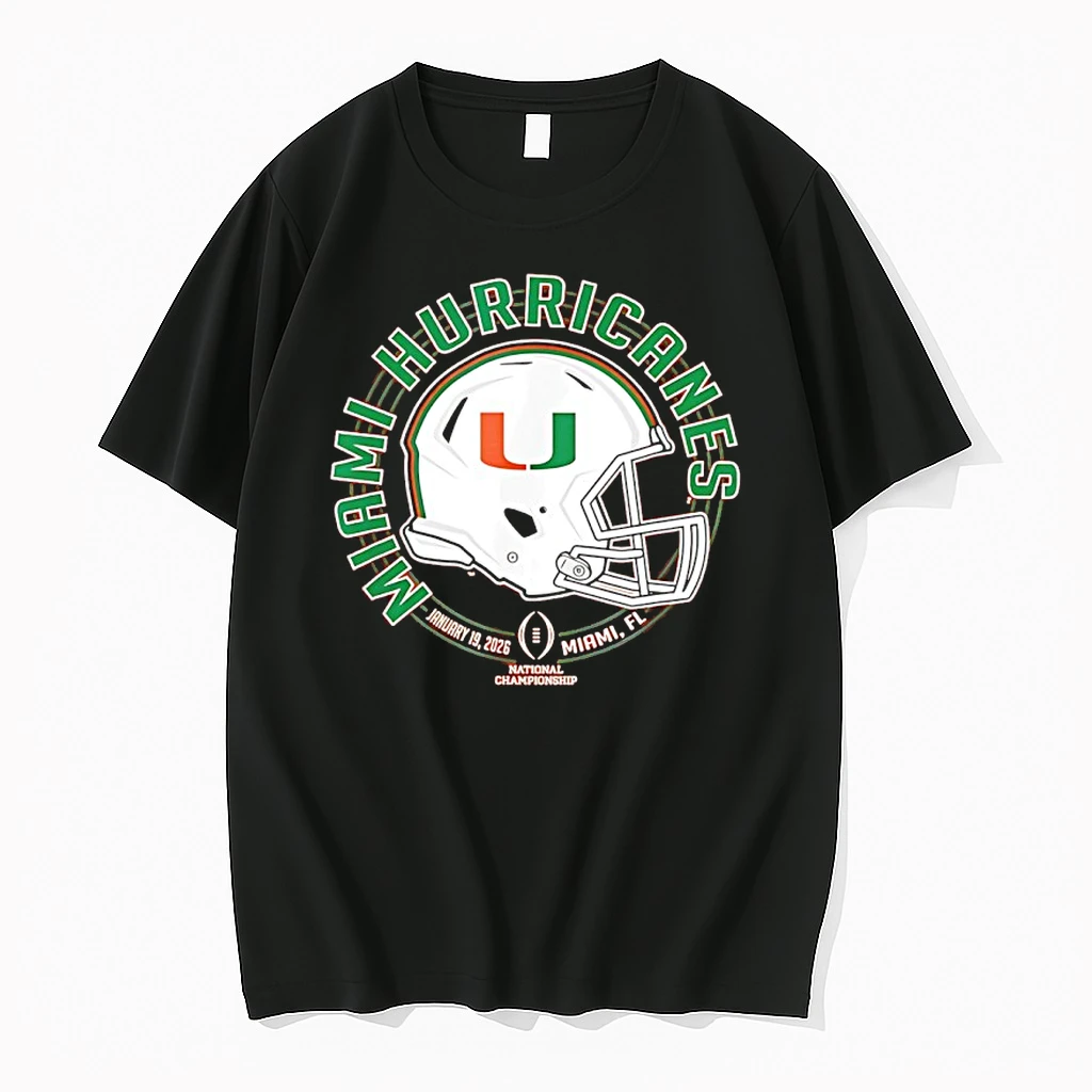 Miami Hurricanes Cfp National Championship 2026 Blitz Orange Shirts