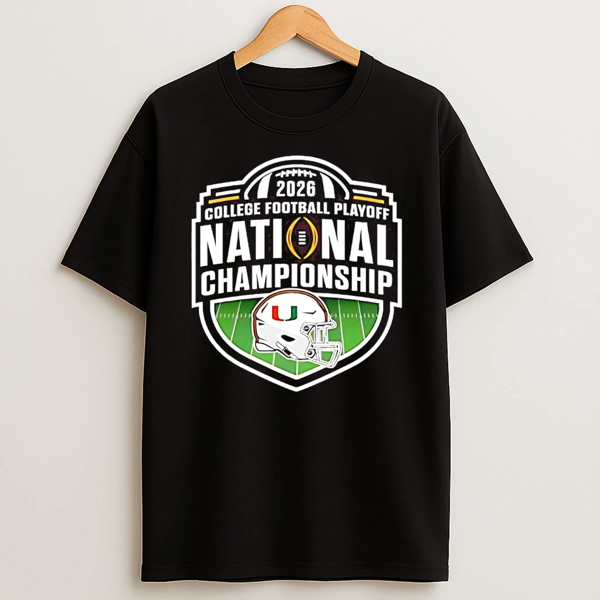 Miami Hurricanes Cfp National Championship Game 2026 Shirts