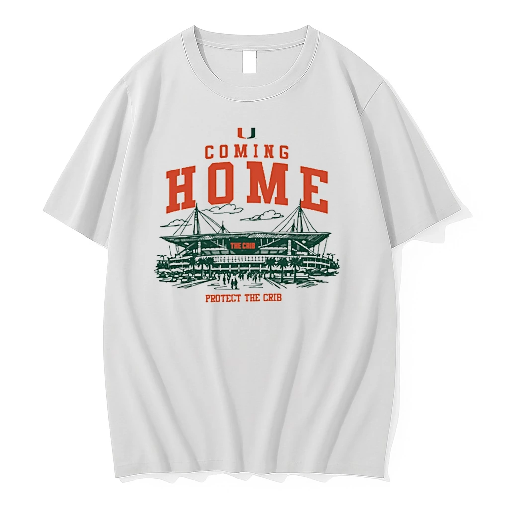 Miami Hurricanes Coming Home Protect The Crib Shirts