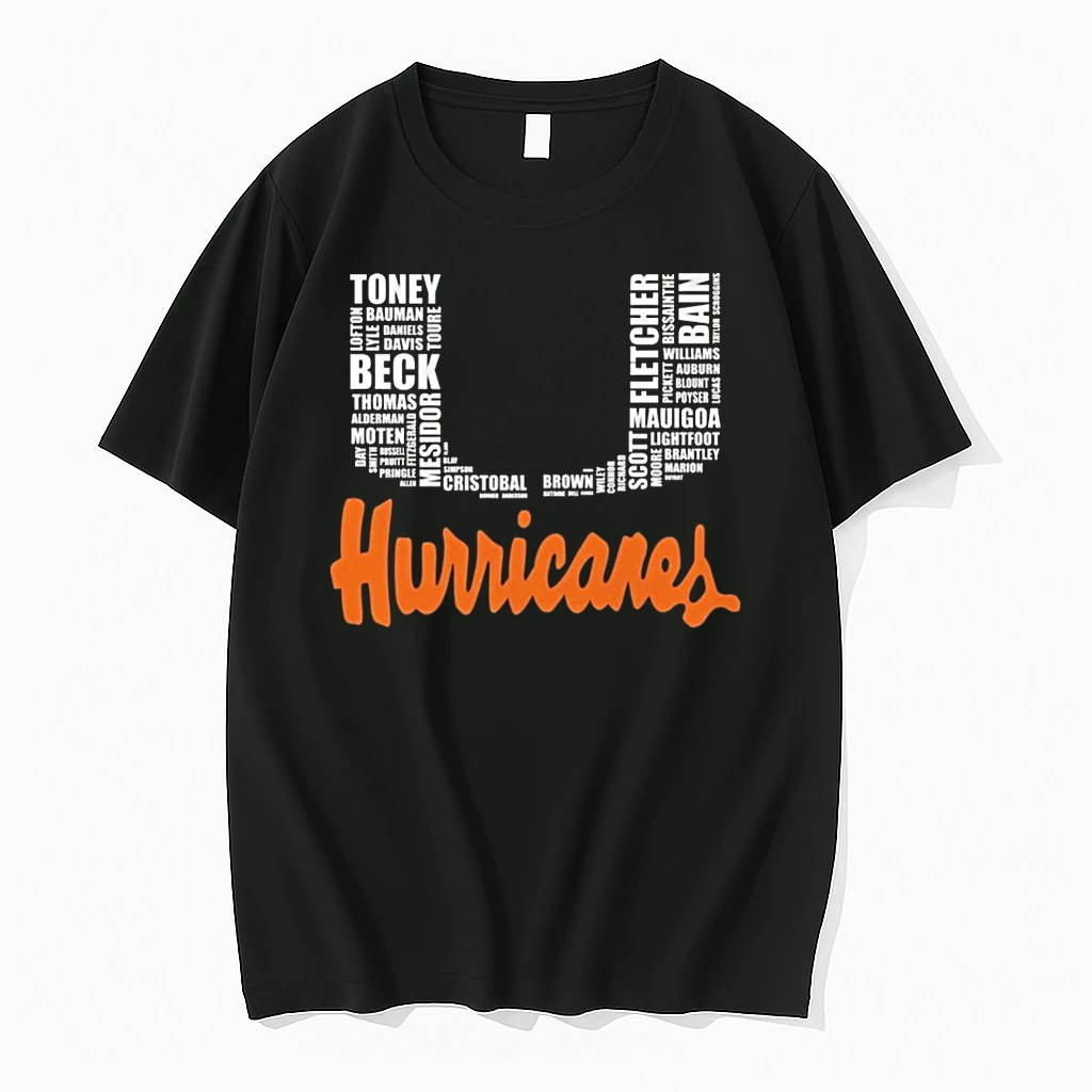 Miami Hurricanes Logo Names Players 2026 Shirts