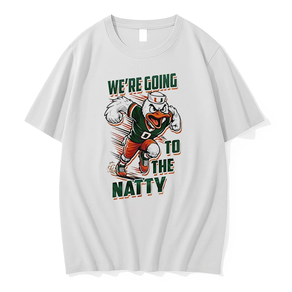 Miami Hurricanes Ncaa Mascot Were Going To The Natty 2026 Shirts