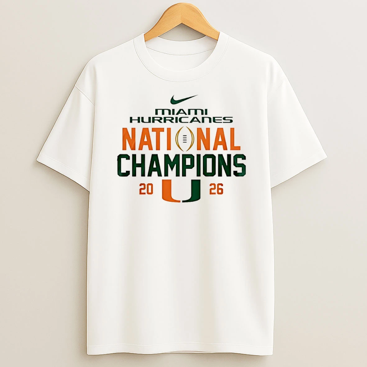 Miami Hurricanes National Champions 2026 Shirts