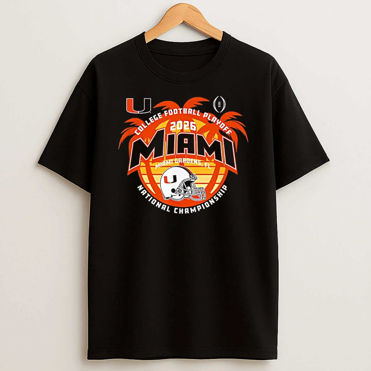 Miami Hurricanes National Championship Cfp 2026 Green Shirts