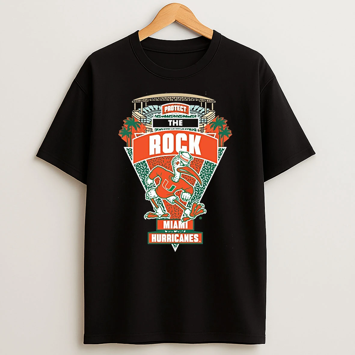 Miami Hurricanes Protect The Rock Mascot Shirts